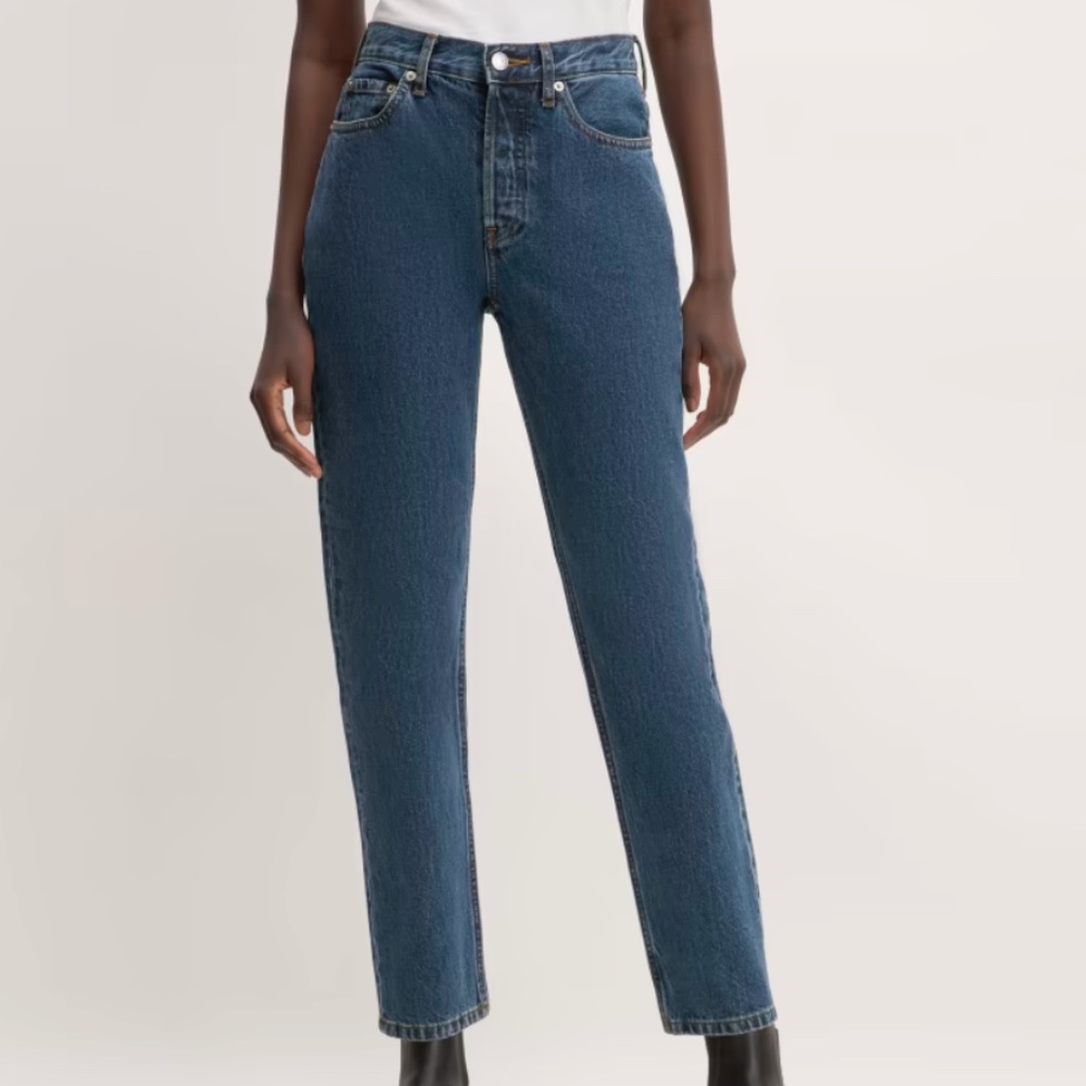 Everlane The ’90s Cheeky® Jean in Deep Atlantic - Size 26 Ankle